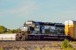 NS SD40-2 Locomotive in the yard